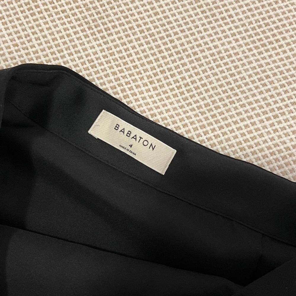 Babaton Black Mini Skirt